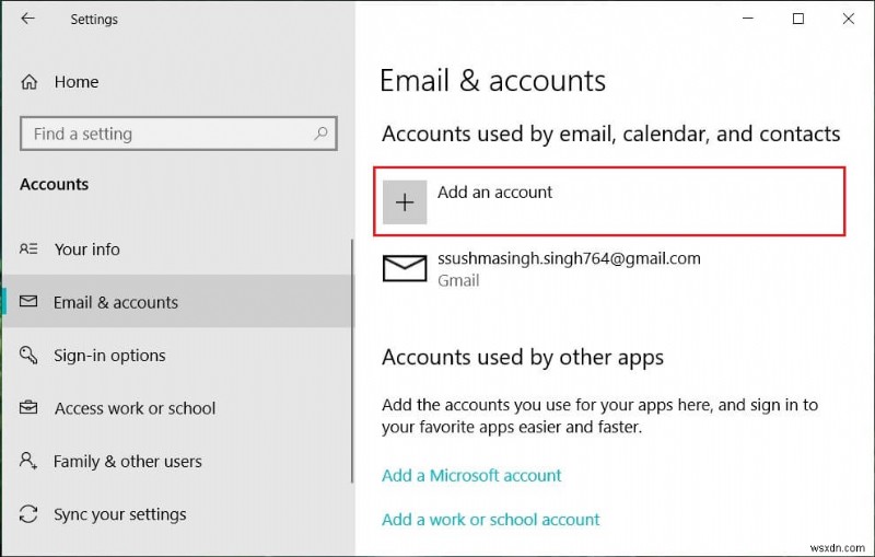 Windows 10 메일 앱에서 Yahoo 이메일 계정 설정 