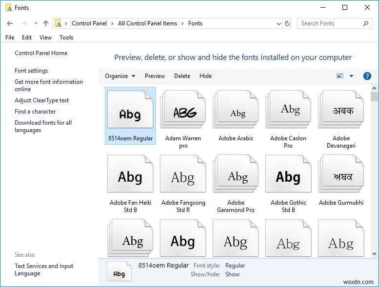 Windows 10에서 기본 시스템 글꼴을 변경하는 방법 