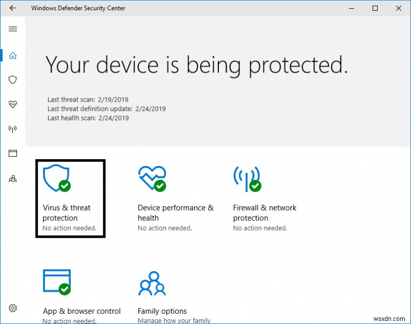 Windows 10에서 Windows Defender를 영구적으로 비활성화 