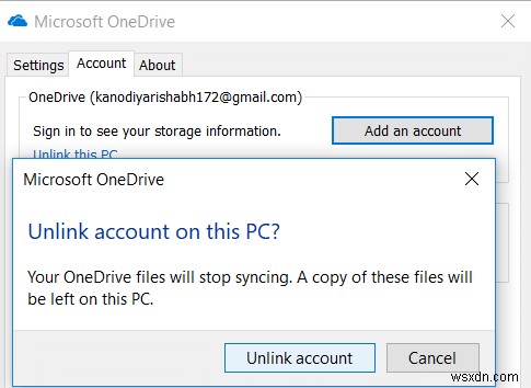 Windows 10 PC에서 OneDrive 비활성화 