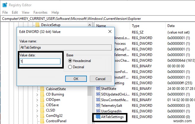 Windows 10에서 Alt+Tab이 작동하지 않는 문제 수정