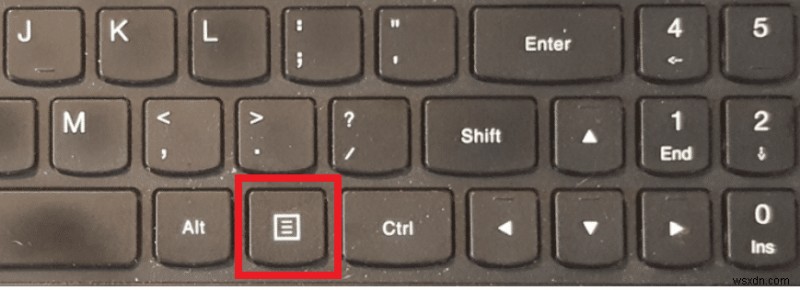 Windows 10에서 키보드를 사용하여 마우스 오른쪽 버튼 클릭
