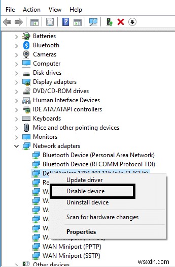 Windows 10에서 모바일 핫스팟이 작동하지 않는 문제 수정 