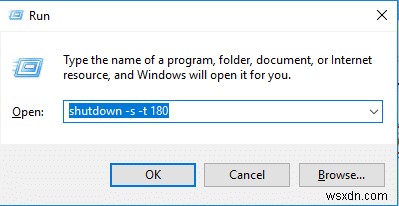 Windows 10에서 자동 종료를 설정하는 방법 