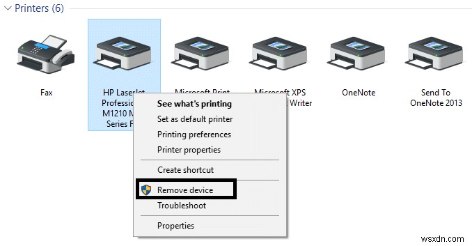 Windows 10에서 프린터 스풀러 오류 수정 