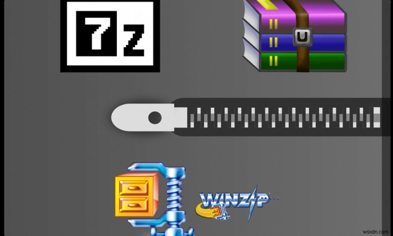 7-Zip 대 WinZip 대 WinRAR(최고의 파일 압축 도구)