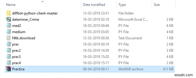 Windows 10에서 TAR 파일(.tar.gz)을 여는 방법