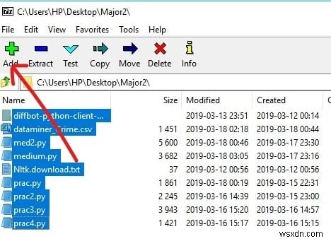 Windows 10에서 TAR 파일(.tar.gz)을 여는 방법