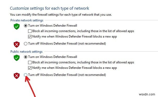 Fix 원격 장치 또는 리소스가 연결 오류를 허용하지 않습니다.