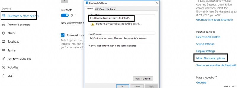 Windows 10에서 Bluetooth 문제를 해결하는 방법 