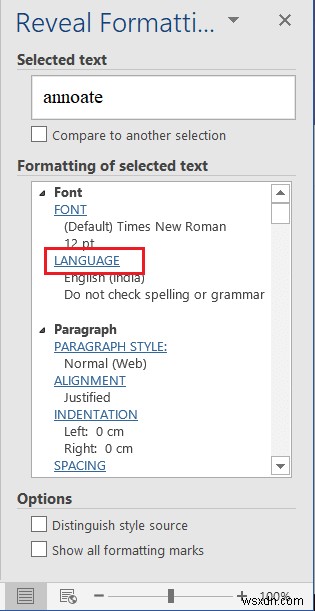 Microsoft Word에서 맞춤법 검사가 작동하지 않는 문제 수정 