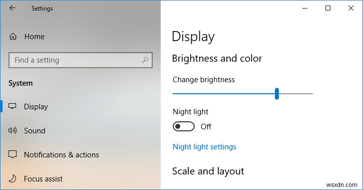 Windows 10에서 화면 밝기를 변경하는 방법