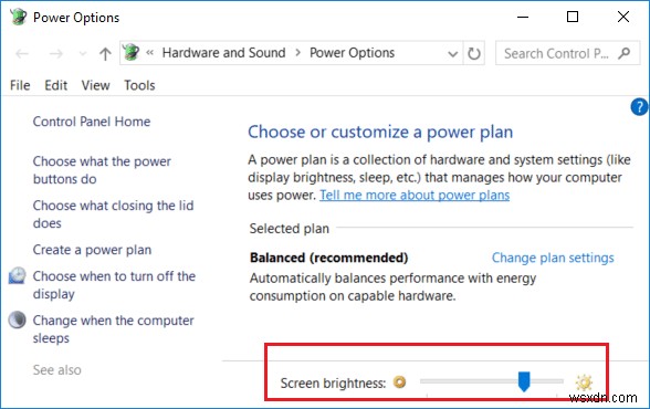 Windows 10에서 화면 밝기를 변경하는 방법