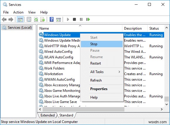 Windows 10에서 SoftwareDistribution 폴더를 삭제하는 방법 