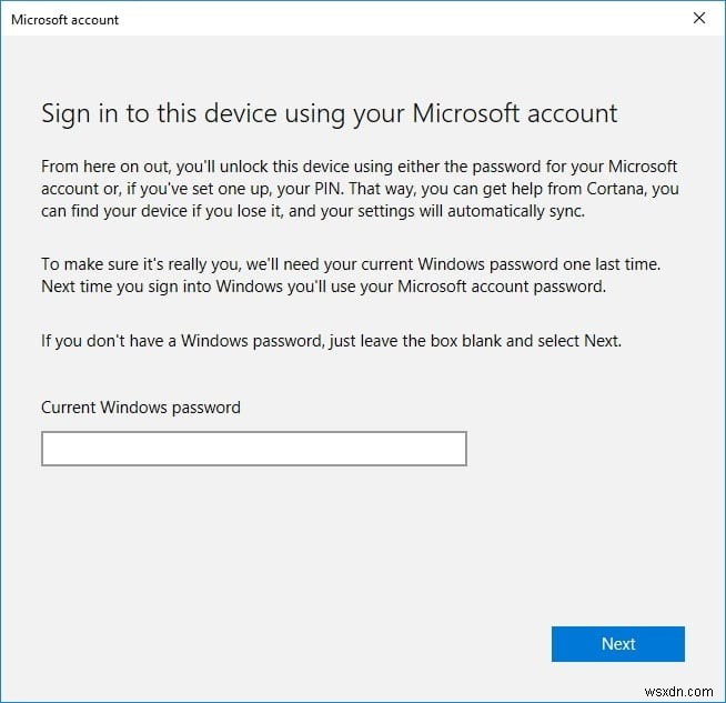 Gmail을 사용하여 Windows 10 계정을 만드는 방법 