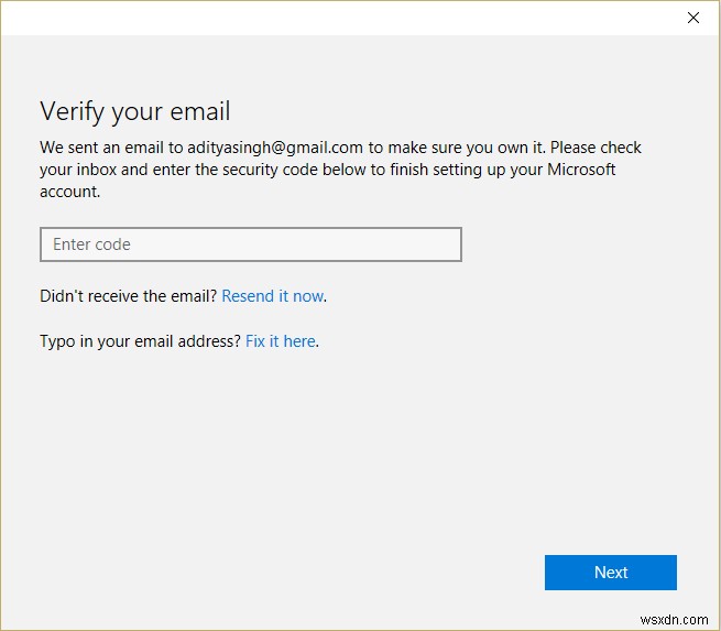 Gmail을 사용하여 Windows 10 계정을 만드는 방법 