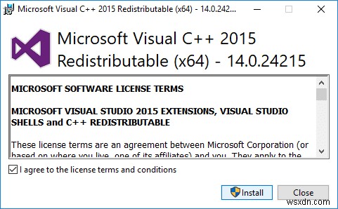 Windows 10에서 VCRUNTIME140.dll이 누락된 문제 수정 