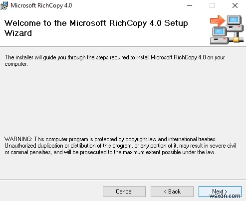 Microsoft Robocopy에 GUI(그래픽 사용자 인터페이스) 추가
