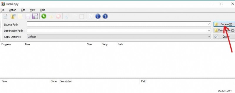 Microsoft Robocopy에 GUI(그래픽 사용자 인터페이스) 추가