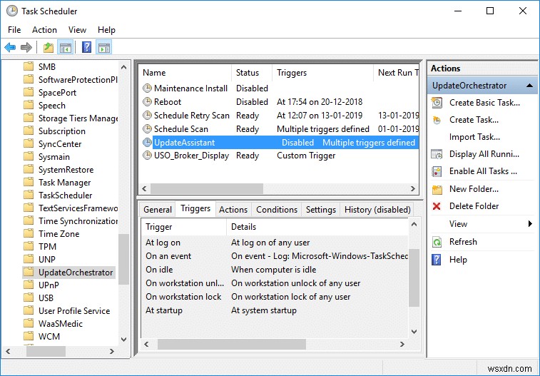 Usoclient란 무엇이며 Usoclient.exe 팝업을 비활성화하는 방법 