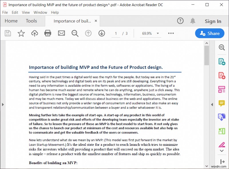 Adobe Reader에서 PDF 파일을 인쇄할 수 없는 문제 수정 