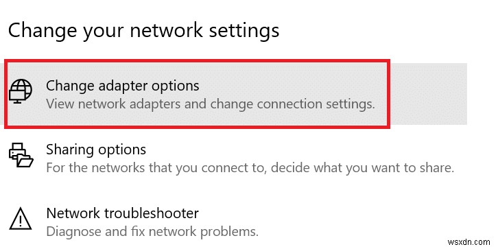 Windows 10에서 식별되지 않은 네트워크 수정 