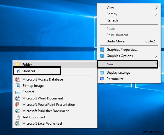 Windows 10에서 작업 표시줄에 바탕 화면 아이콘 표시를 추가하는 방법 