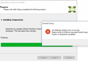 Windows 10에서 DirectX 설치 오류 해결하는 6가지 방법