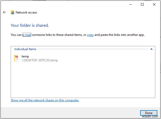 Windows 10에서 홈 그룹 없이 파일 및 프린터 공유