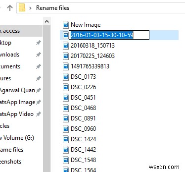 Windows 10에서 여러 파일의 이름을 대량으로 바꾸는 방법