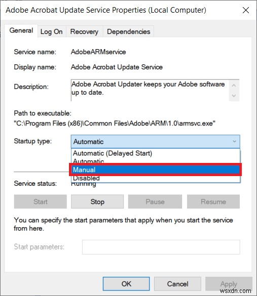 시작 시 Adobe AcroTray.exe를 비활성화하는 방법