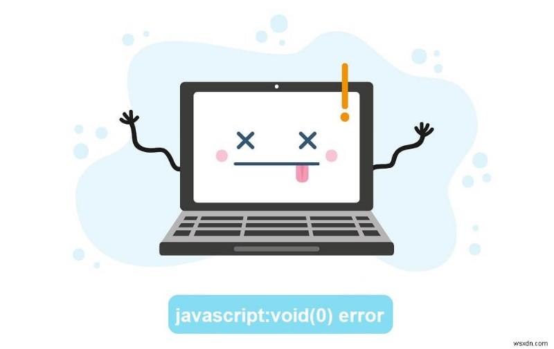 javascript:void(0) 오류 수정 방법 
