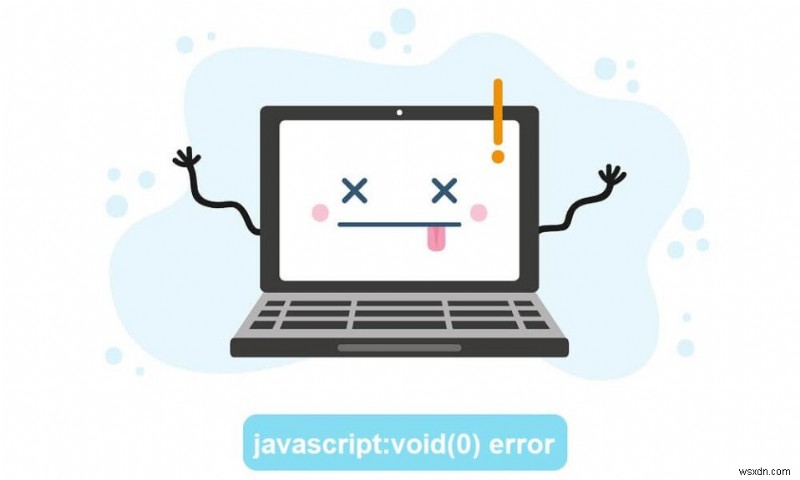 javascript:void(0) 오류 수정 방법 