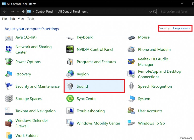 Windows Audio Device Graph Isolation 높은 CPU 사용량 수정