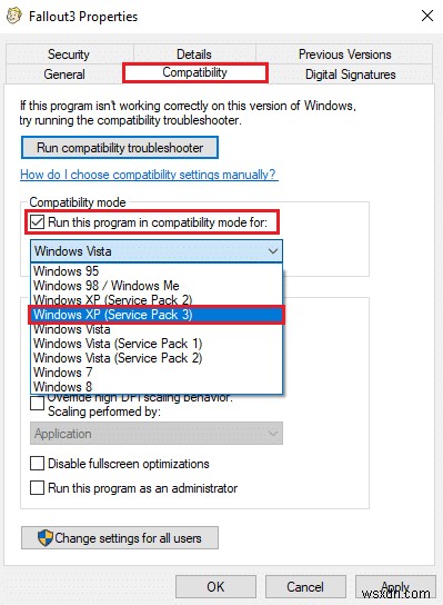 Windows 10에서 Fallout 3를 실행하는 방법