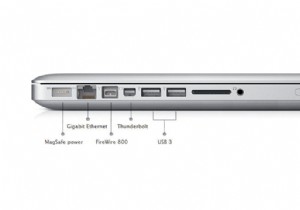 USB 2.0, USB 3.0, eSATA, Thunderbolt 및 FireWire 포트 간의 차이점