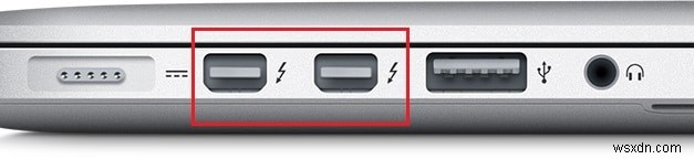 USB 2.0, USB 3.0, eSATA, Thunderbolt 및 FireWire 포트 간의 차이점