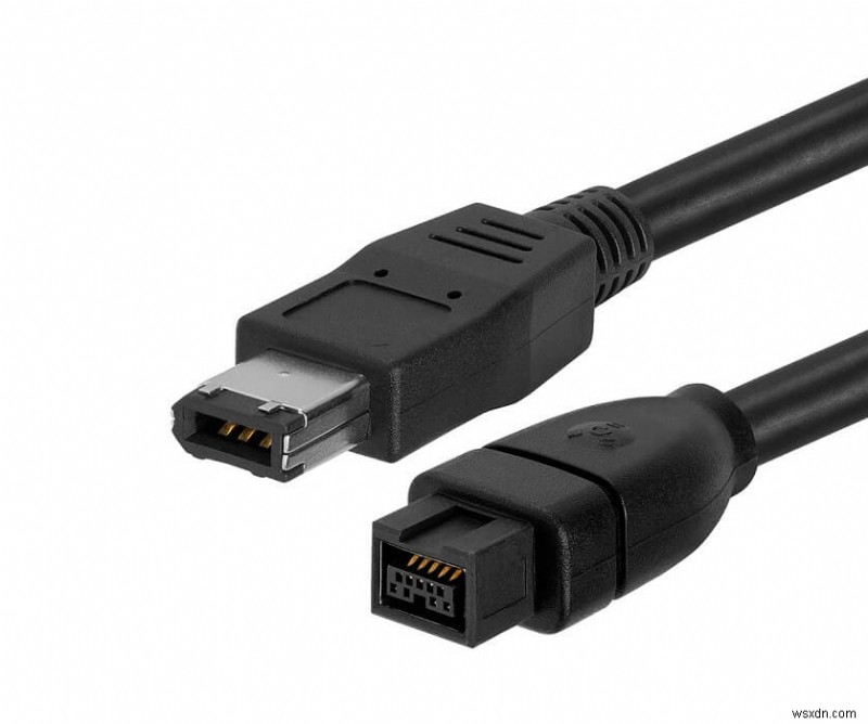 USB 2.0, USB 3.0, eSATA, Thunderbolt 및 FireWire 포트 간의 차이점