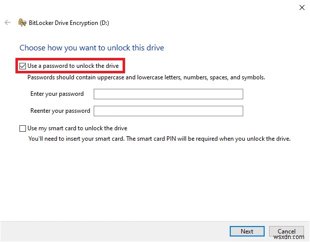 Windows 10에서 BitLocker 암호화를 활성화 및 설정하는 방법