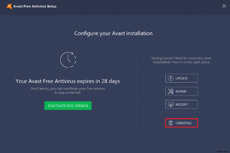 Windows 10에서 Avast Antivirus를 완전히 제거하는 5가지 방법