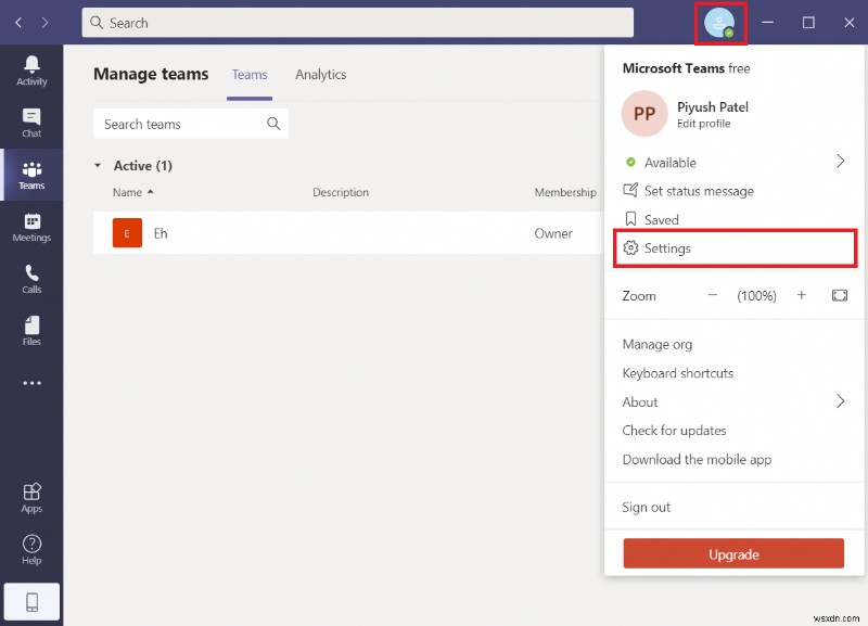 Windows 10에서 Microsoft Teams 마이크가 작동하지 않는 문제 수정