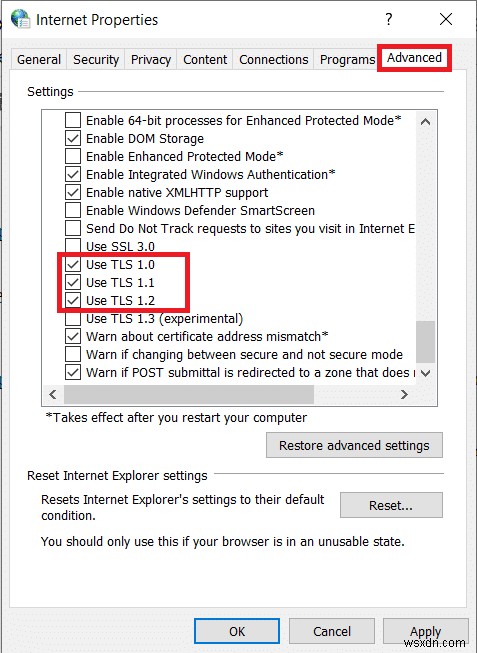 Microsoft Edge에서 이 페이지 오류에 안전하게 연결할 수 없음 수정 