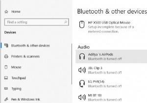 Windows 10에서 블루투스 기기 이름 변경하는 방법 완벽 가이드