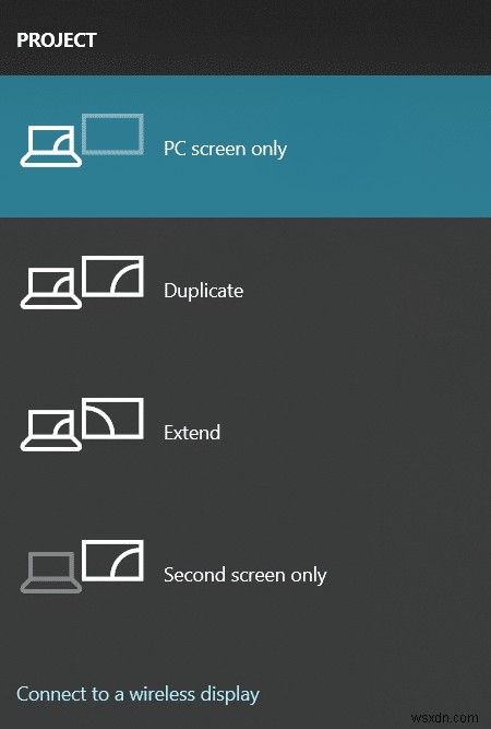 Windows 10에서 Miracast를 설정하고 사용하는 방법은 무엇입니까?