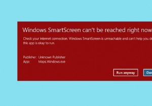 Windows SmartScreen에 지금 연결할 수 없음 오류 완벽 해결 가이드