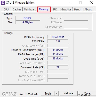 Windows 10에서 RAM 속도, 크기 및 유형을 확인하는 방법 