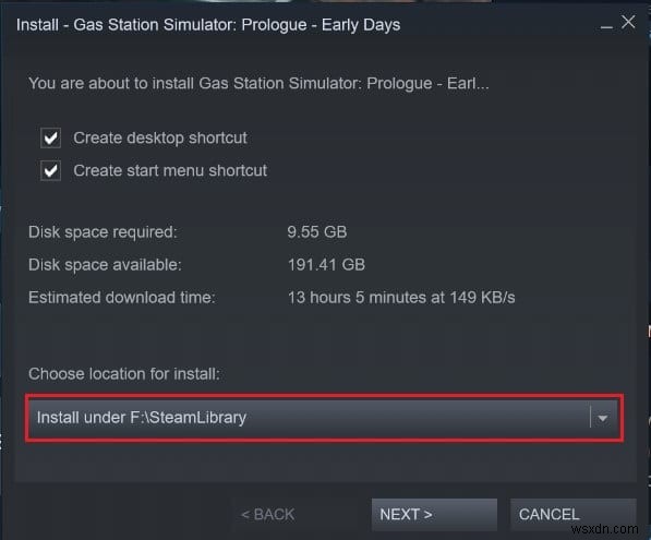 Windows 10에서 Steam 손상된 디스크 오류 수정 