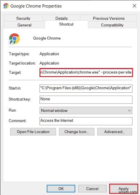 실행 중인 여러 Google Chrome 프로세스 수정