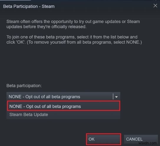 모드를 다운로드하지 않는 Steam 창작마당 수정 