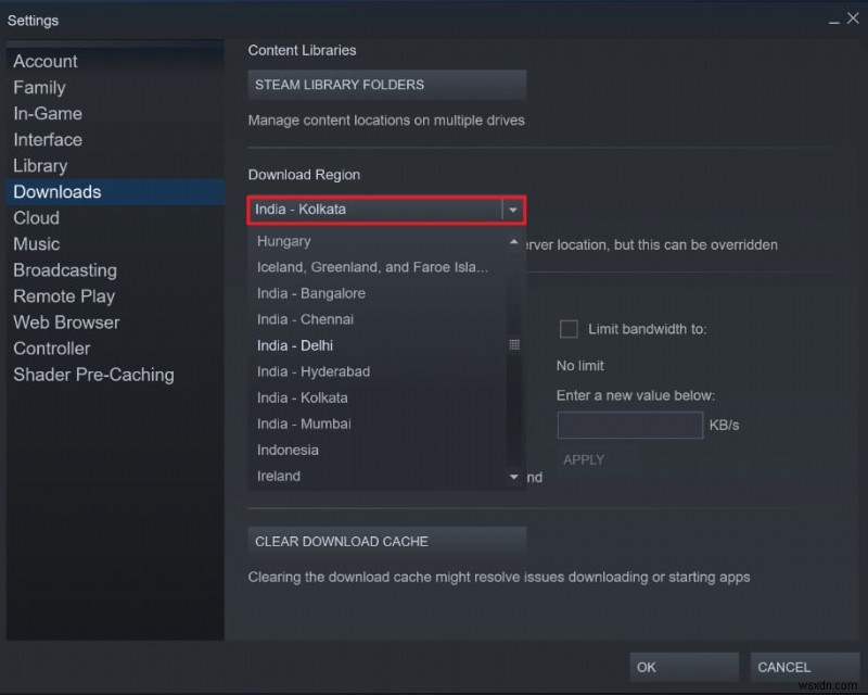 모드를 다운로드하지 않는 Steam 창작마당 수정 